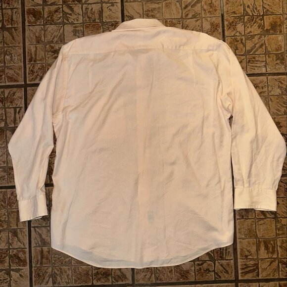 Hickey Freeman dress shirt 16 1/2 x 34 GUC (see‎ pics) name written on inside - Picture 2 of 6